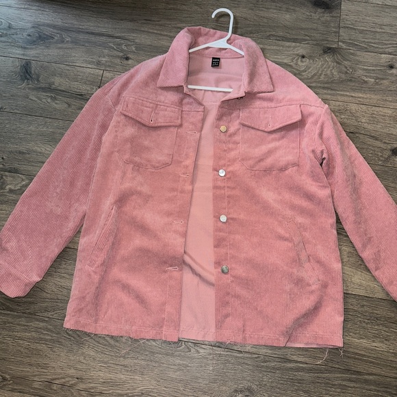 Corduroy pink jacket - Picture 1 of 4